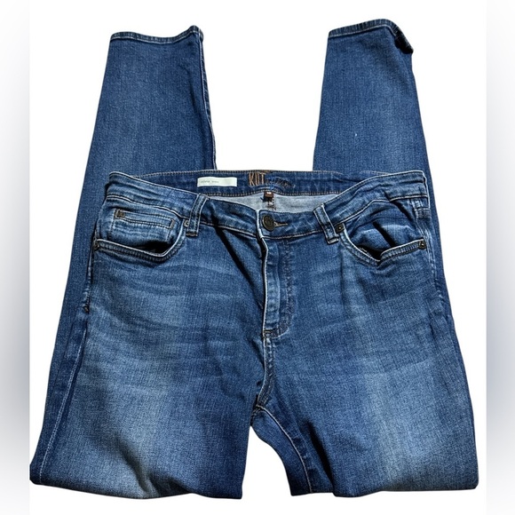 Kut from the Kloth Sienna Skinny mid rise five pocket stretch jeans sz 10 - Picture 2 of 12